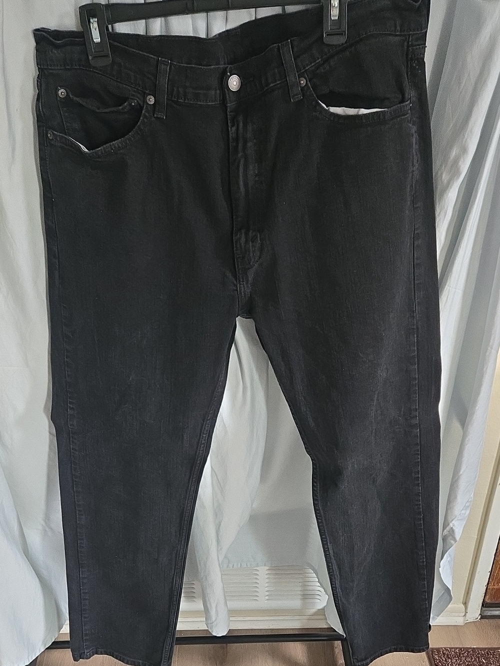 Levi's 505 Relaxed Fit Black Men's Jeans